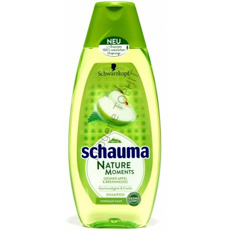 Schauma Nature Moments Grüner Apfel & Brennnesel Shampoo