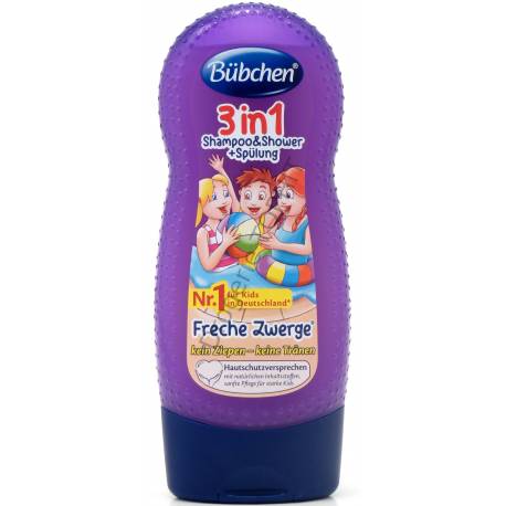 Bübchen 3in1 Fresche Zwerge Shampoo & Shower + Spülung
