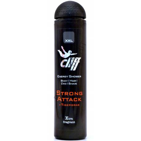 Cliff Strong Attack +Tigergras Xtra Fragrant Energy Shower