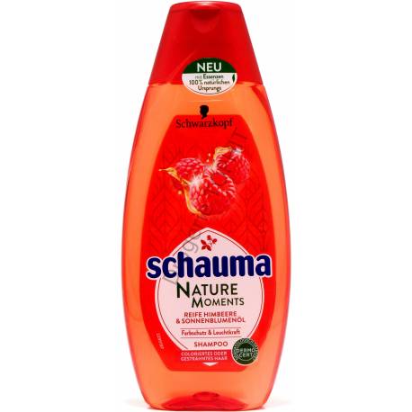 Schauma Nature Moments Reife Himbeere & Sonnenblumenöl Shampoo