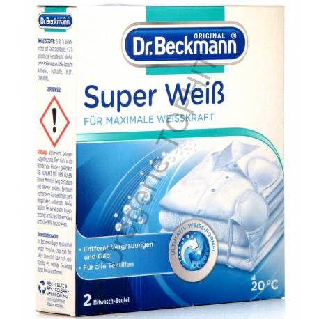 Dr.Backmann Super Weiß Beutel