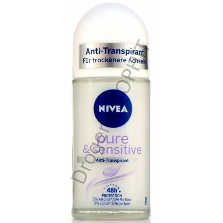 Nivea Pure & Sensitive 48h Anti-Transpirant Roll On