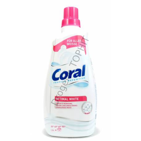 Coral Optimal White Flüssigwaschmittel