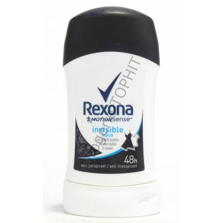Rexona Invisible Aqua Stick Antiperspirant 48h