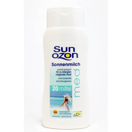 SunOzon Sonenmilch Med LSF 20