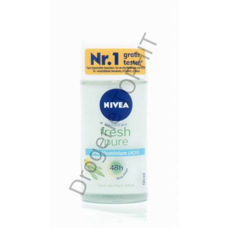 Nivea Fresh Pure Roll-On Antiperspirant 