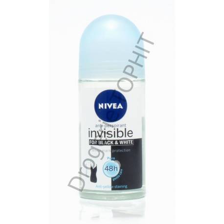 Nivea Invisible For Black & White Roll-On Antiperspirant