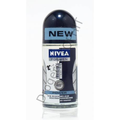 Nivea For Men Power Invisible Roll-On Antiperspirant